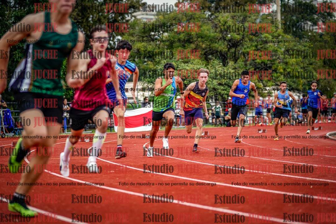 Fotos de los 200 m de varones