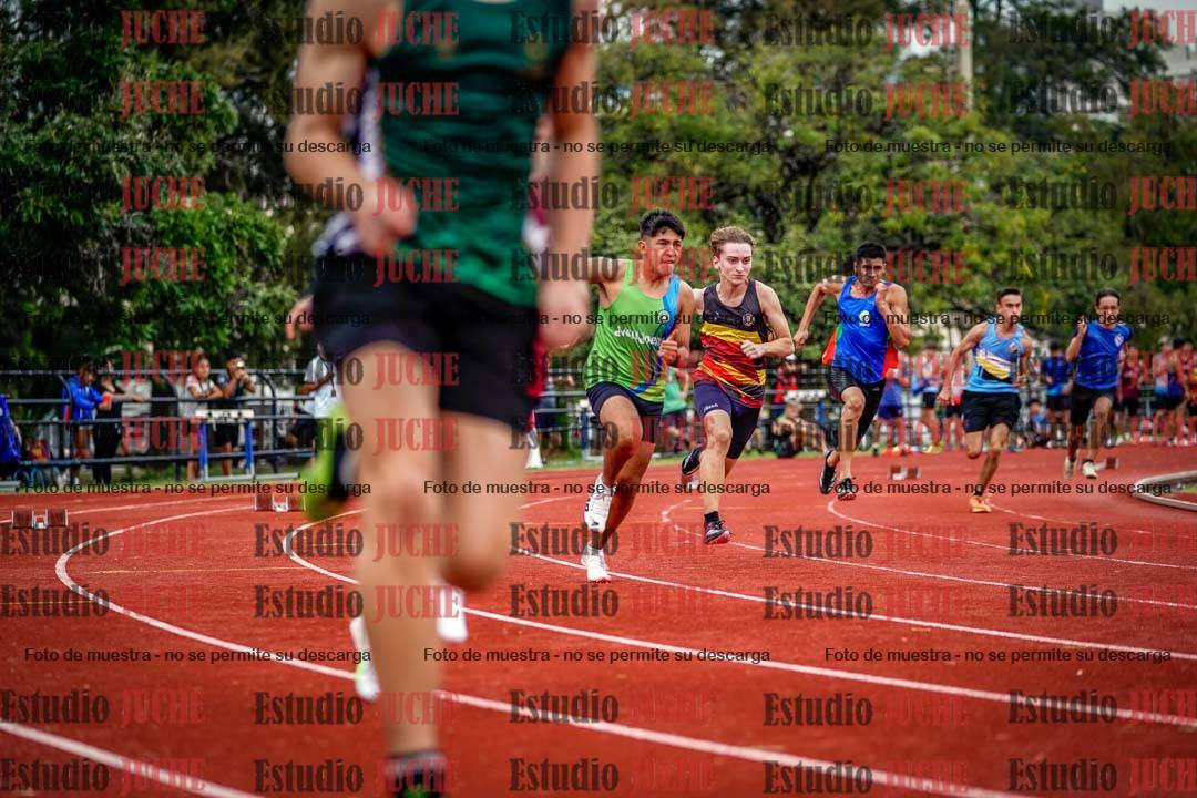 Fotos de los 200 m de varones