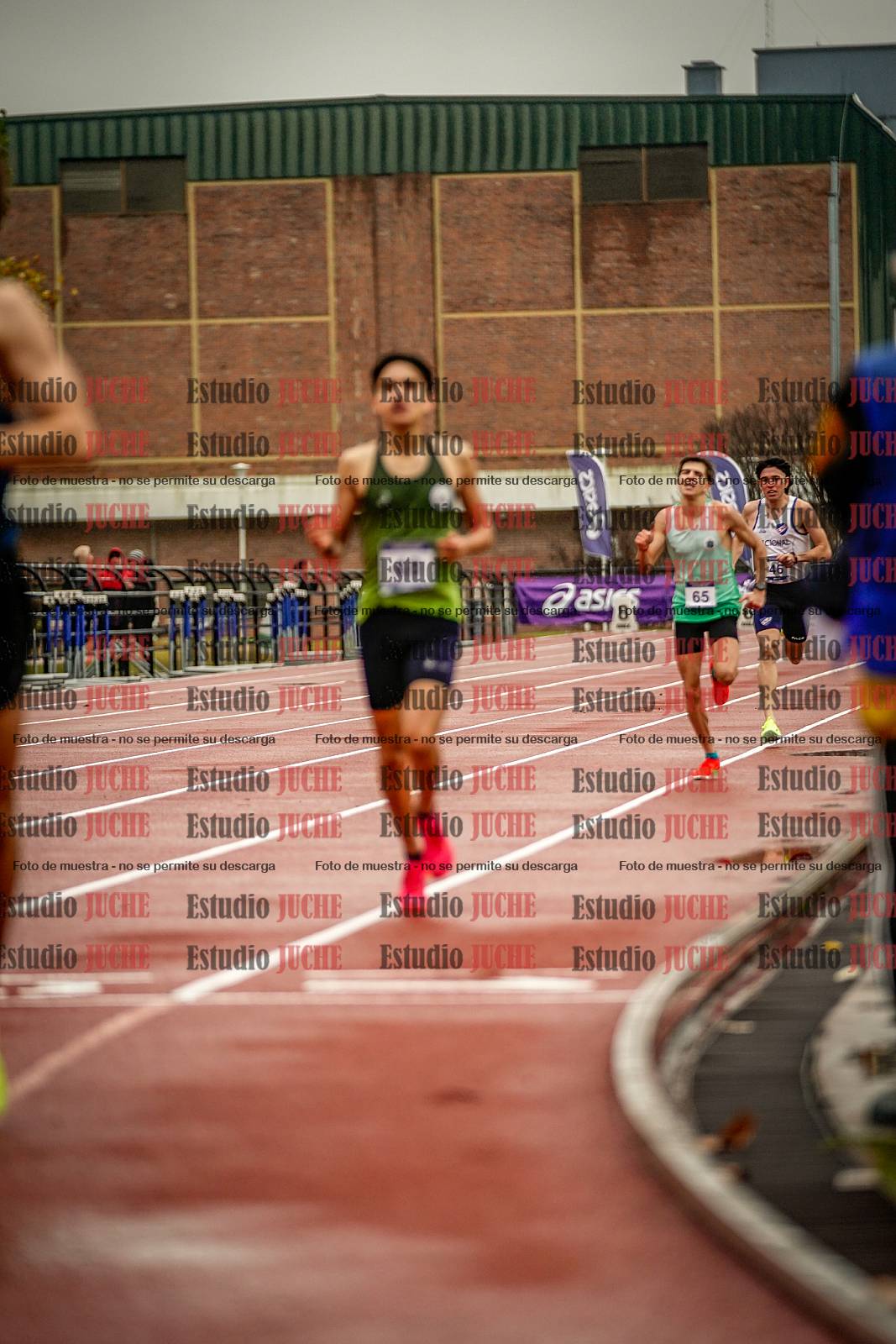 Fotos de los 1500 m llanos de varones