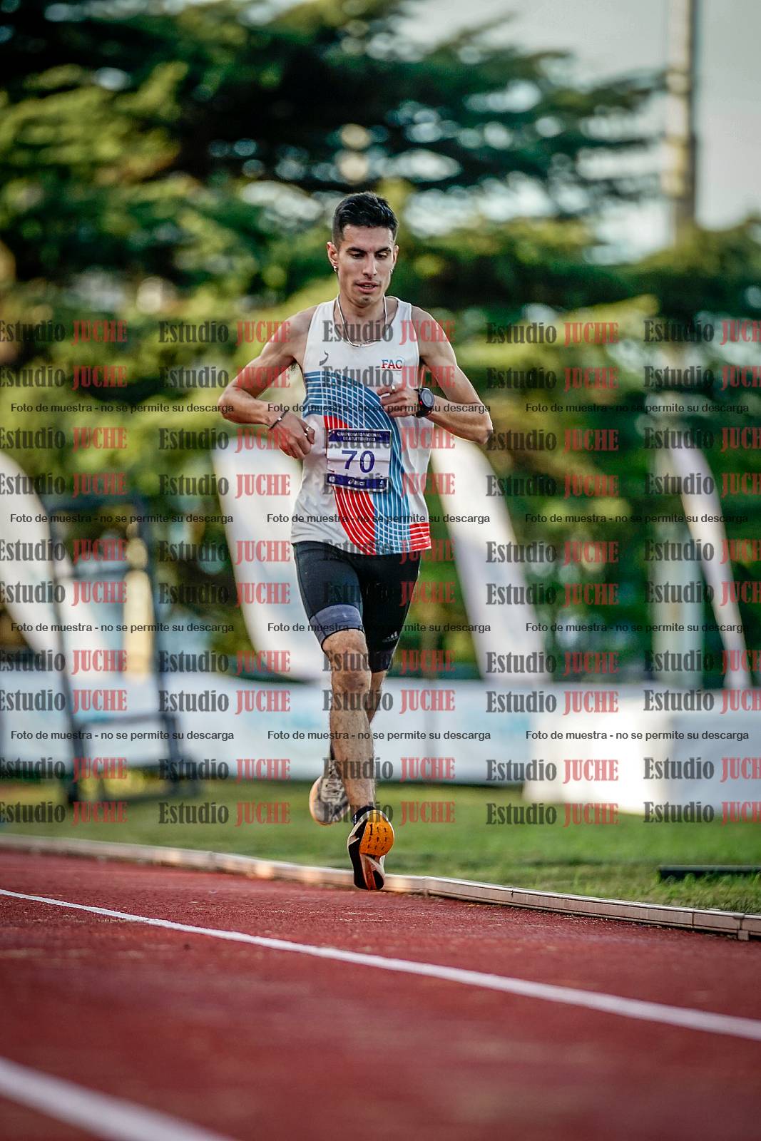 Fotos de los 5000 m de varones