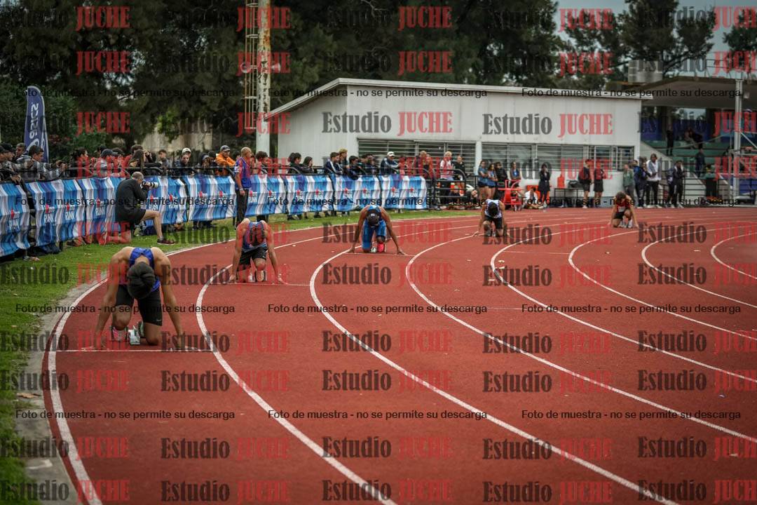 Fotos de los 400 m llanos de varones - decatlón 5