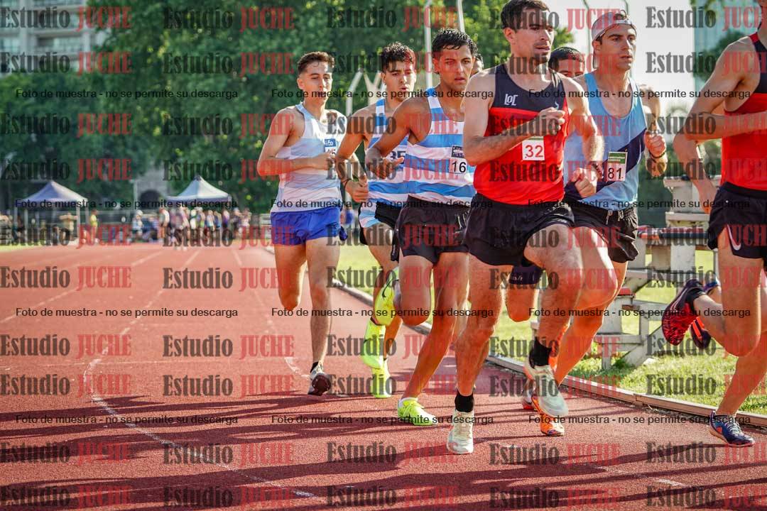Fotos de los 1500 m llanos de varones
