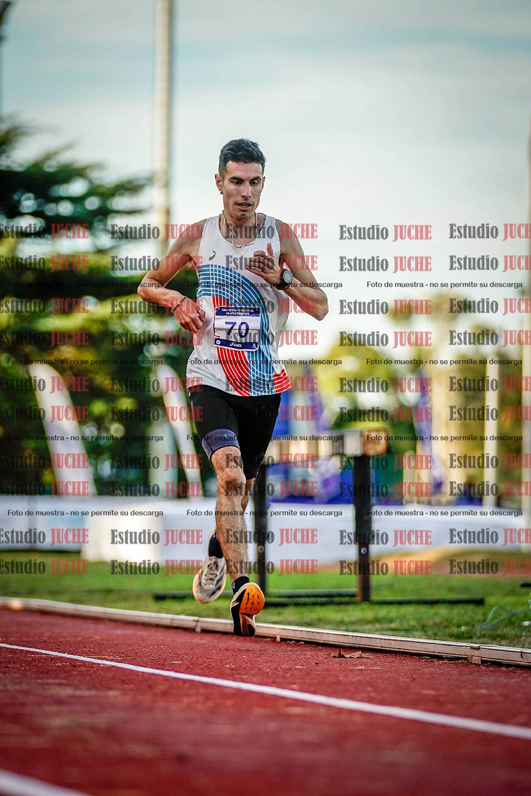 Fotos de los 5000 m de varones