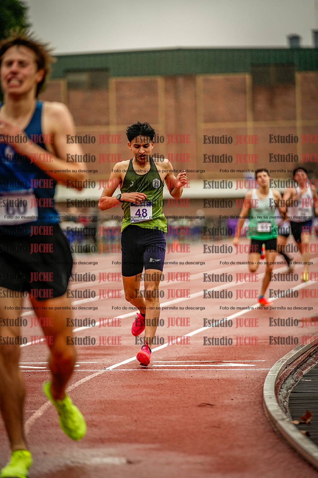 Fotos de los 1500 m llanos de varones
