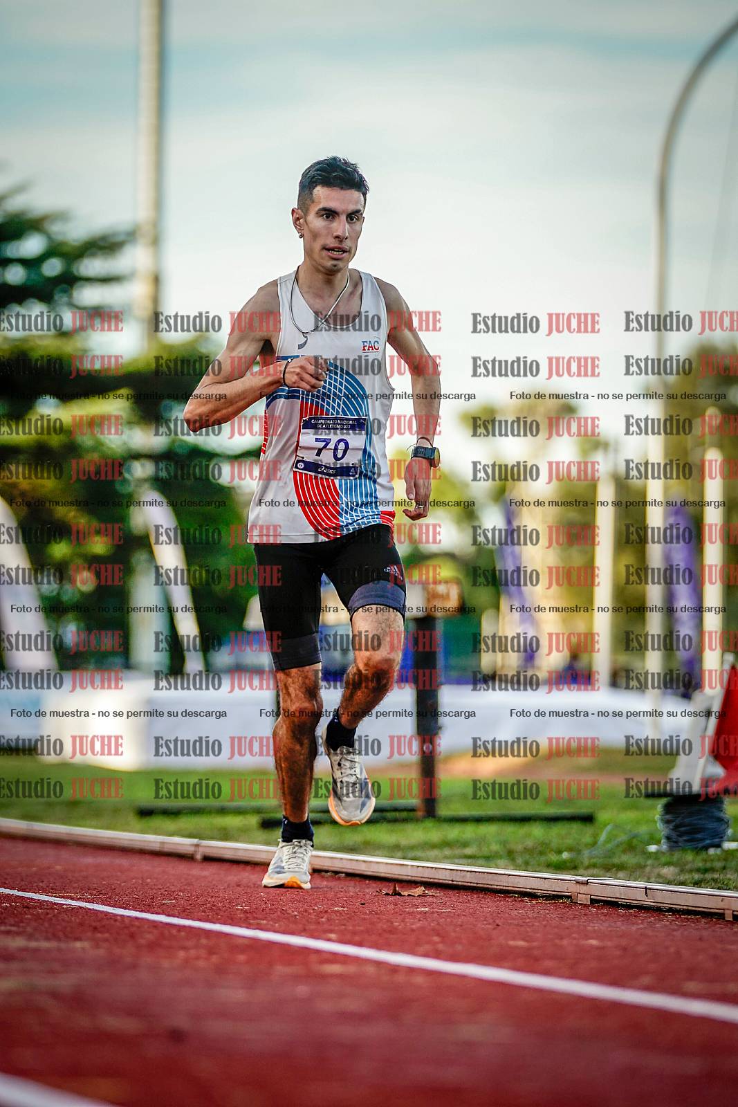 Fotos de los 5000 m de varones