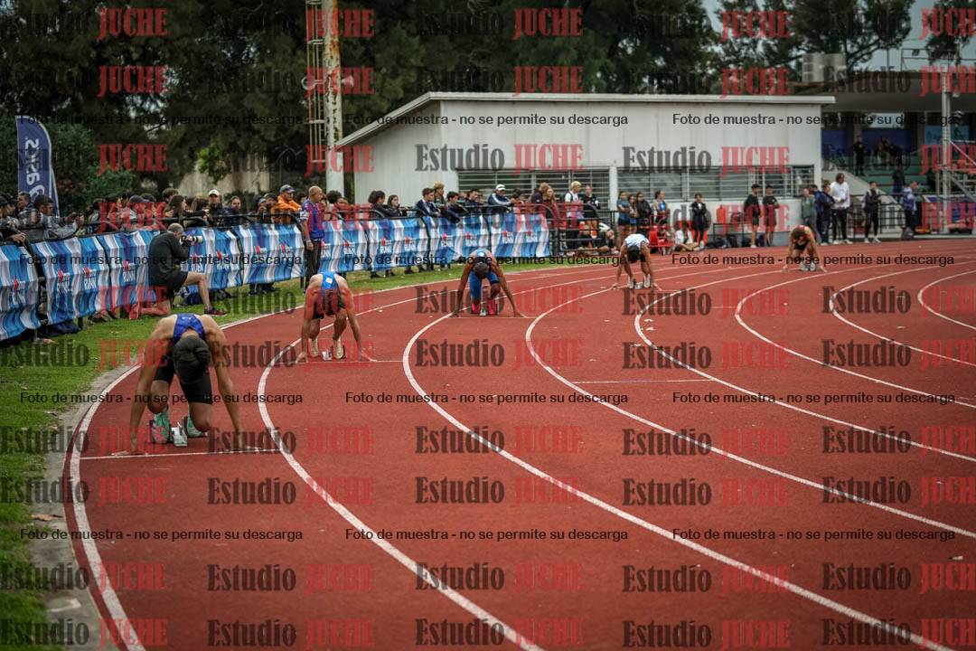 Fotos de los 400 m llanos de varones - decatlón 5