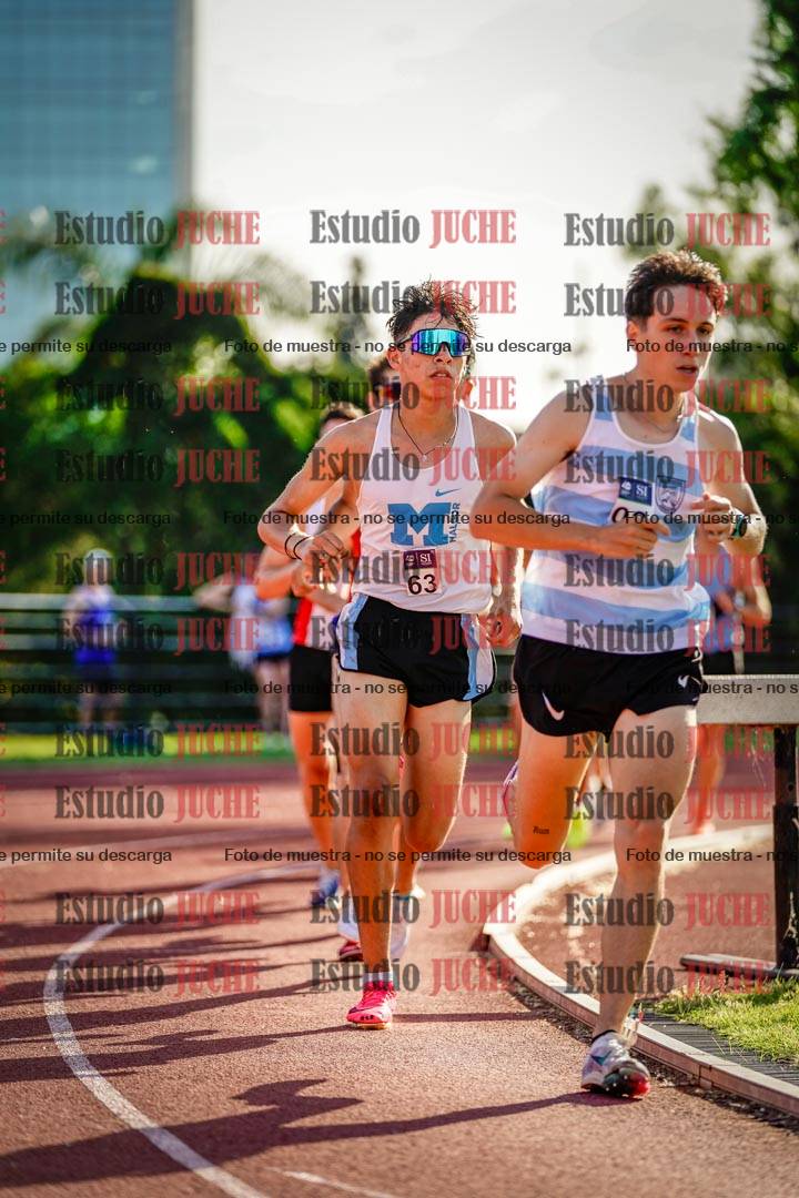 Fotos de los 1500 m llanos de varones