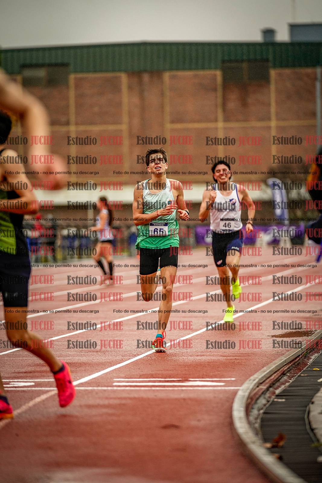 Fotos de los 1500 m llanos de varones