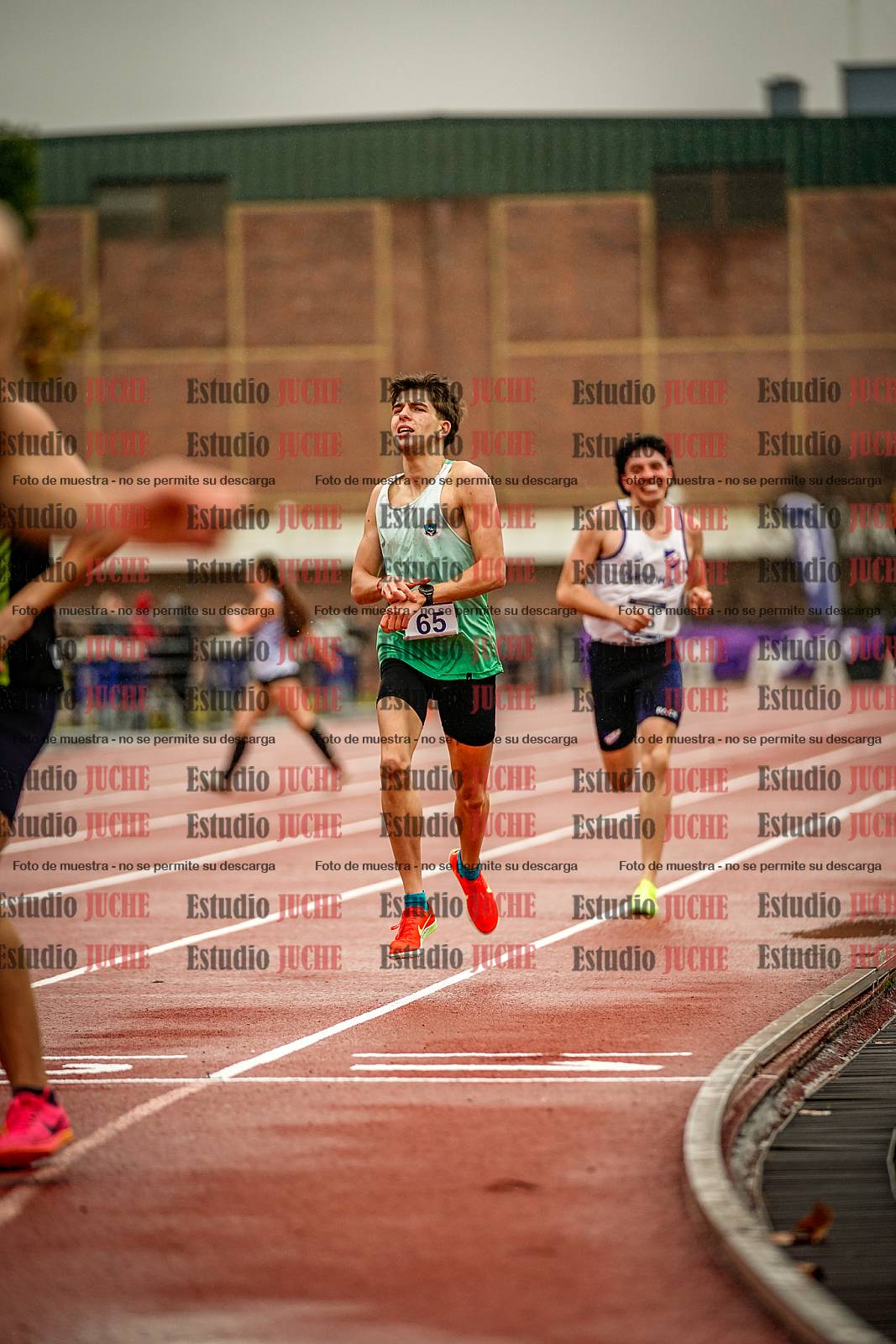 Fotos de los 1500 m llanos de varones