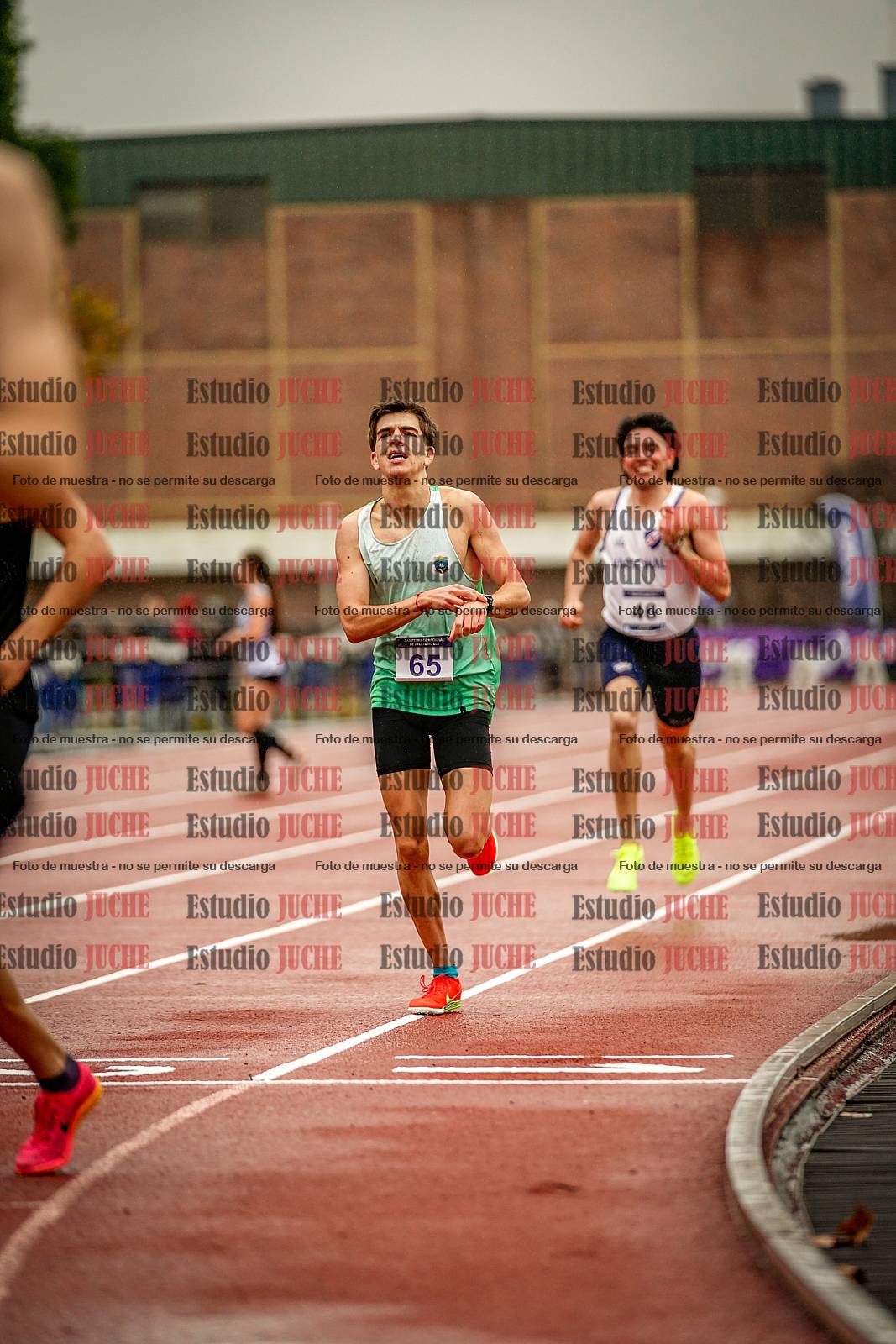 Fotos de los 1500 m llanos de varones