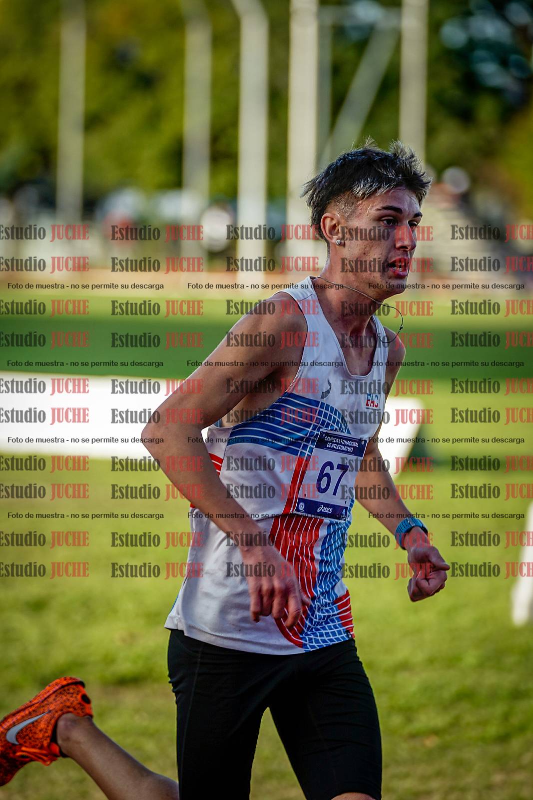 Fotos de los 5000 m de varones