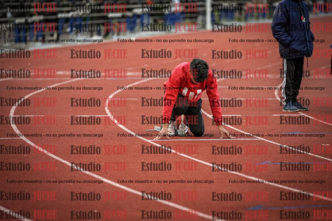 Fotos de los 400 m llanos de varones - decatlón 5