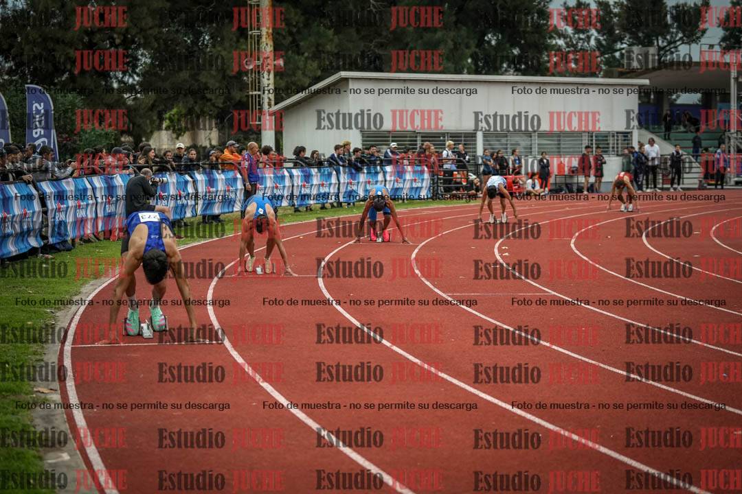 Fotos de los 400 m llanos de varones - decatlón 5