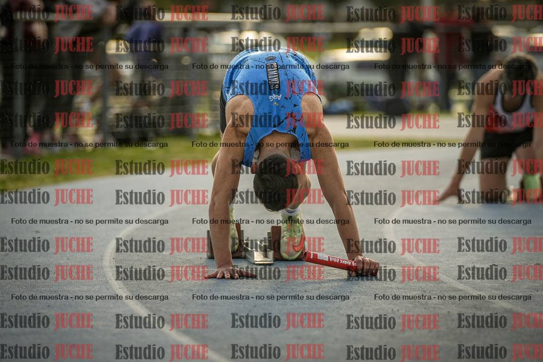 Fotos de las Postas 4x100 m de varones