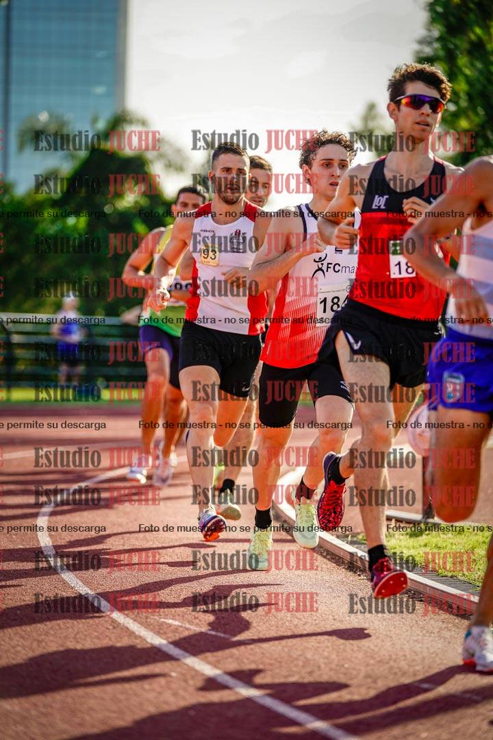 Fotos de los 1500 m llanos de varones