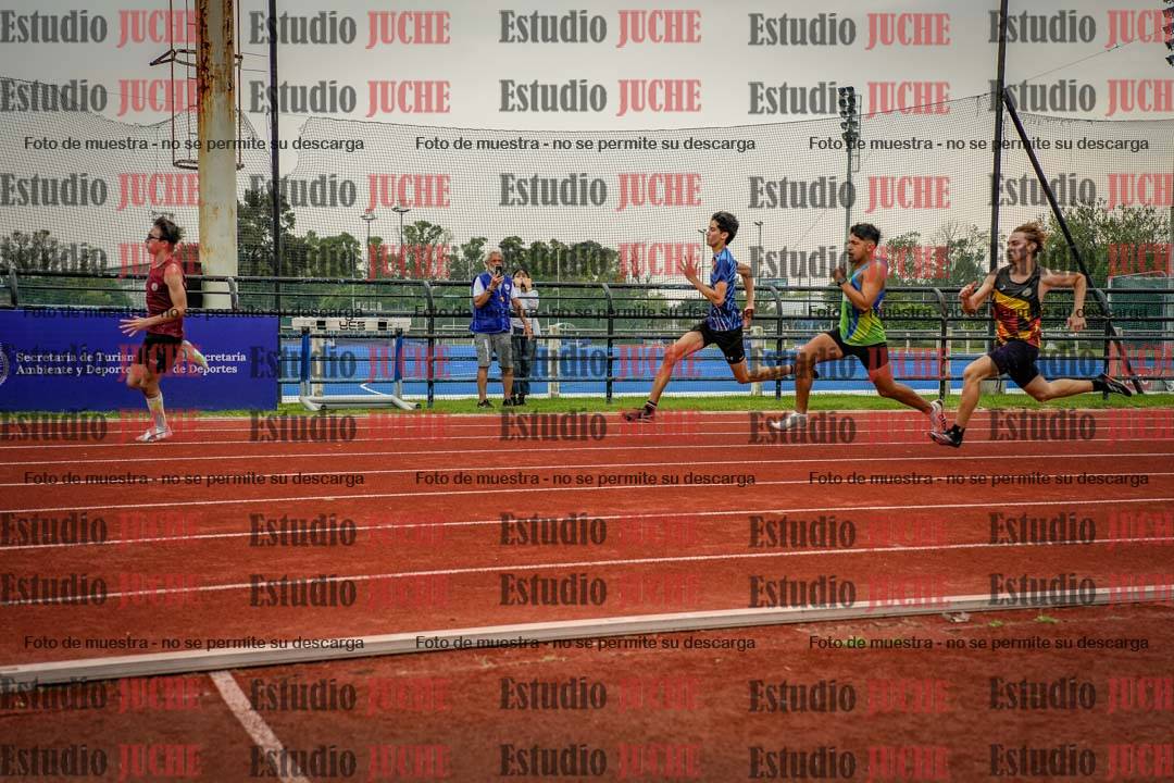 Fotos de los 200 m de varones