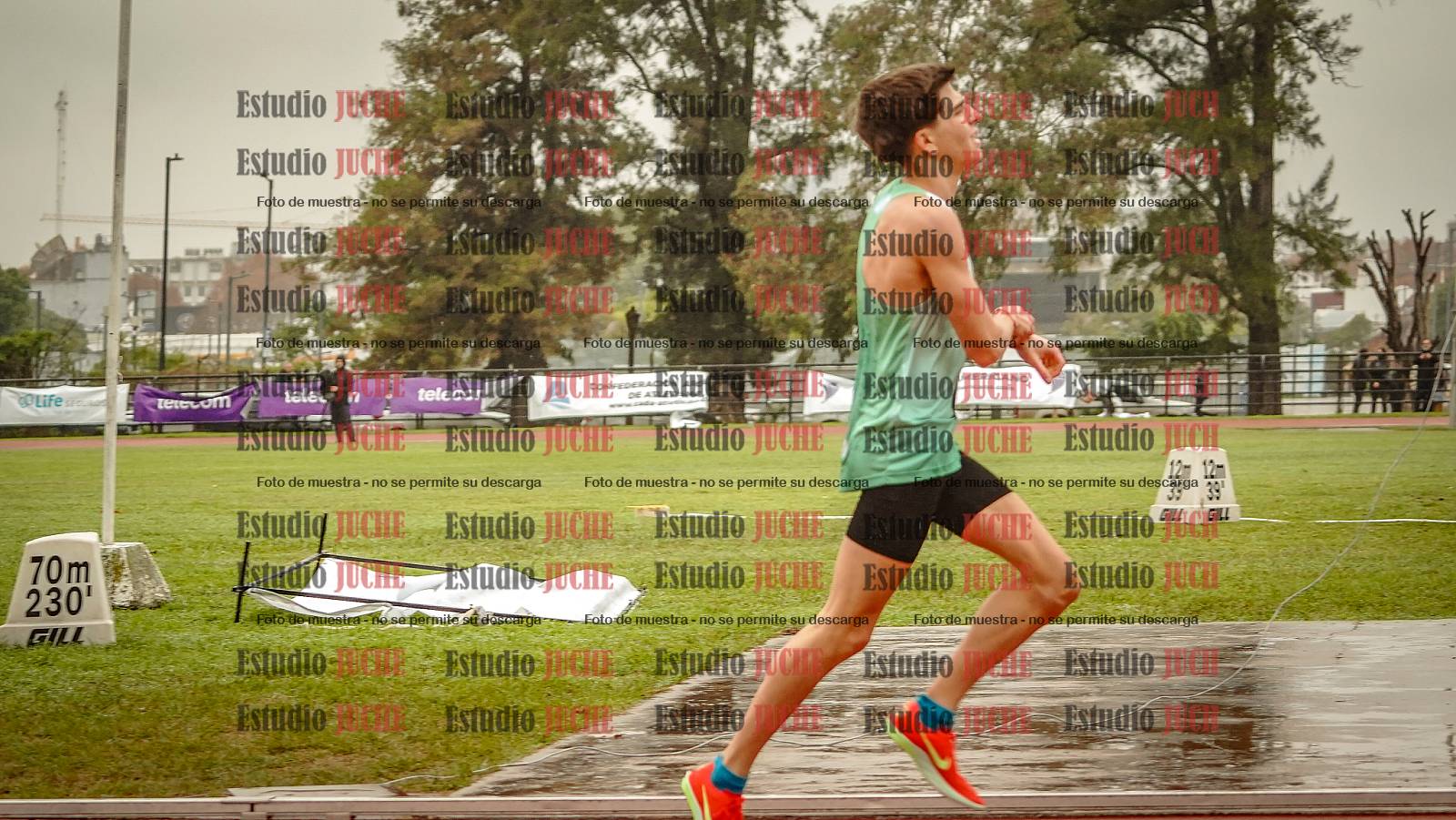 Fotos de los 1500 m llanos de varones