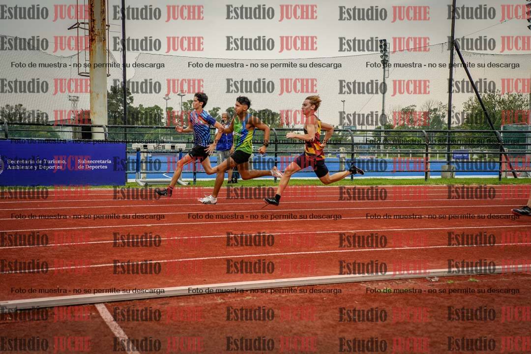 Fotos de los 200 m de varones