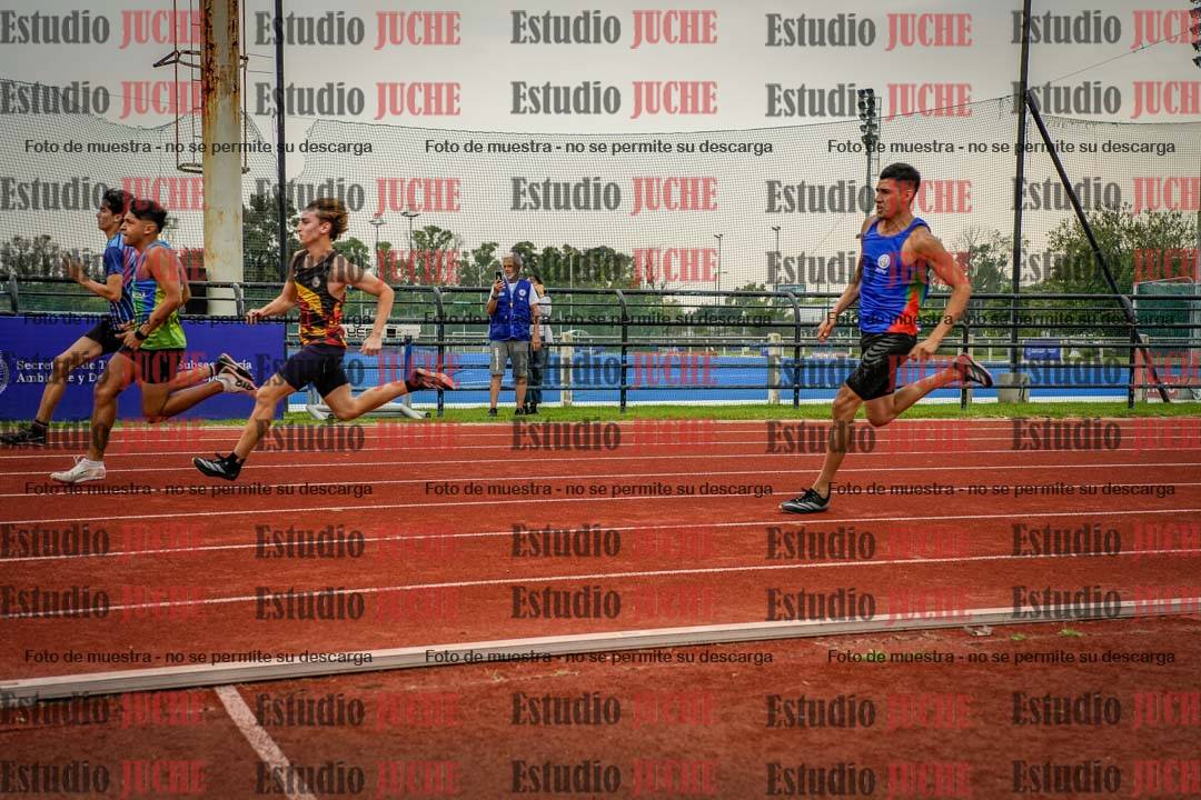 Fotos de los 200 m de varones