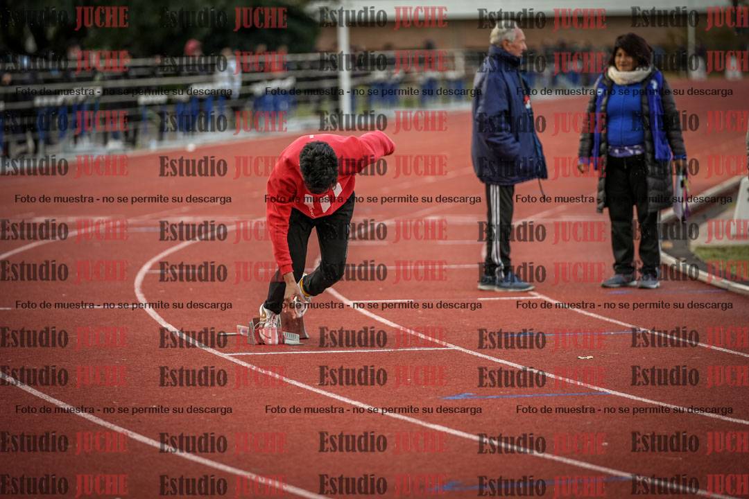 Fotos de los 400 m llanos de varones - decatlón 5