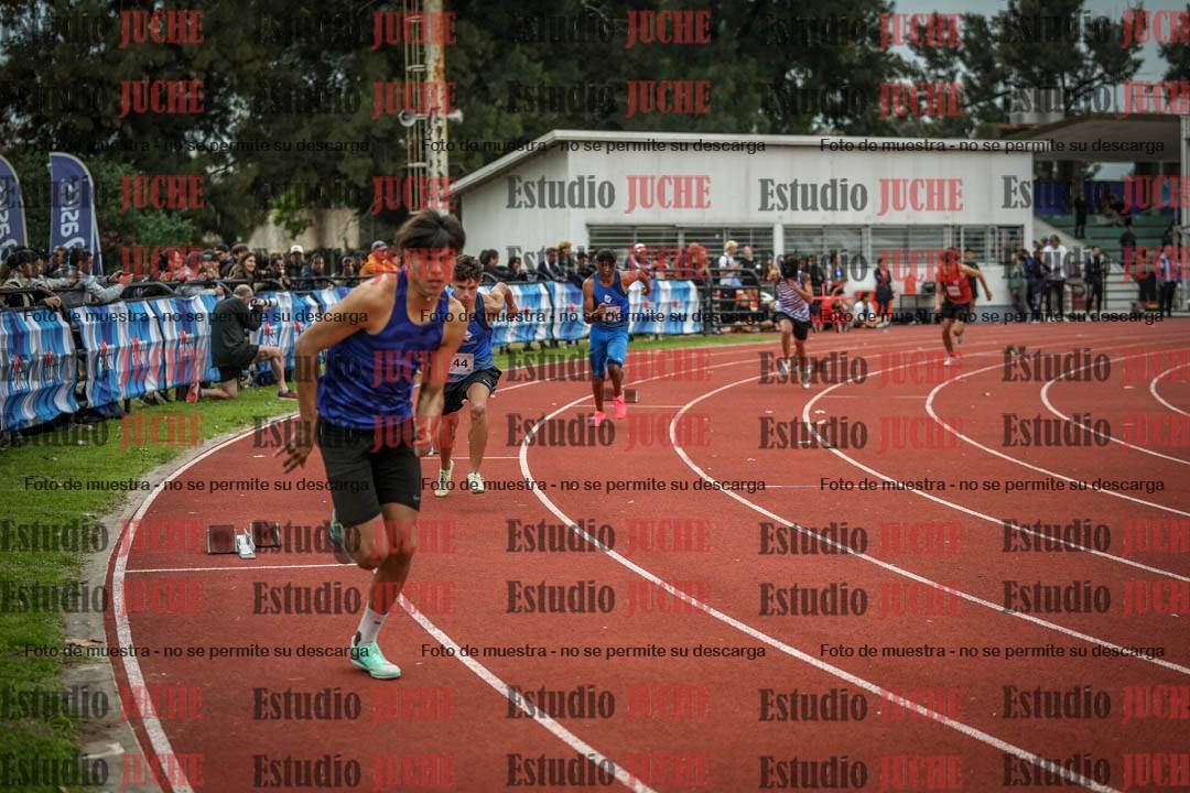 Fotos de los 400 m llanos de varones - decatlón 5