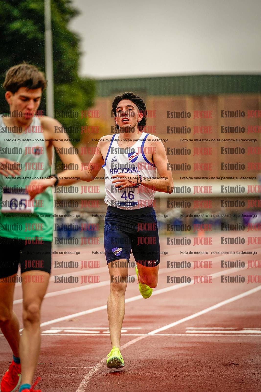 Fotos de los 1500 m llanos de varones