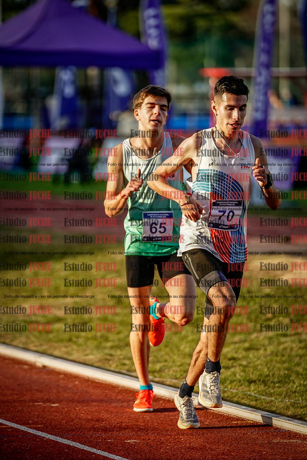 Fotos de los 5000 m de varones