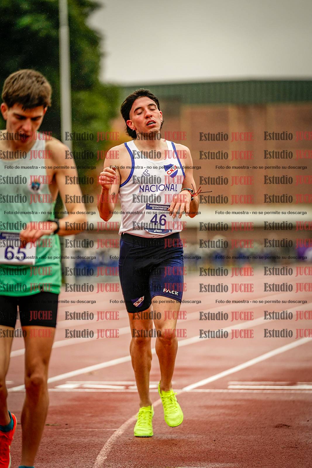 Fotos de los 1500 m llanos de varones