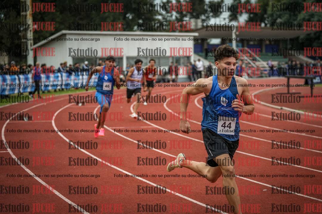 Fotos de los 400 m llanos de varones - decatlón 5