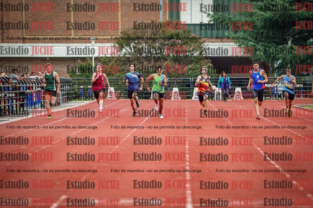 Fotos de los 200 m de varones