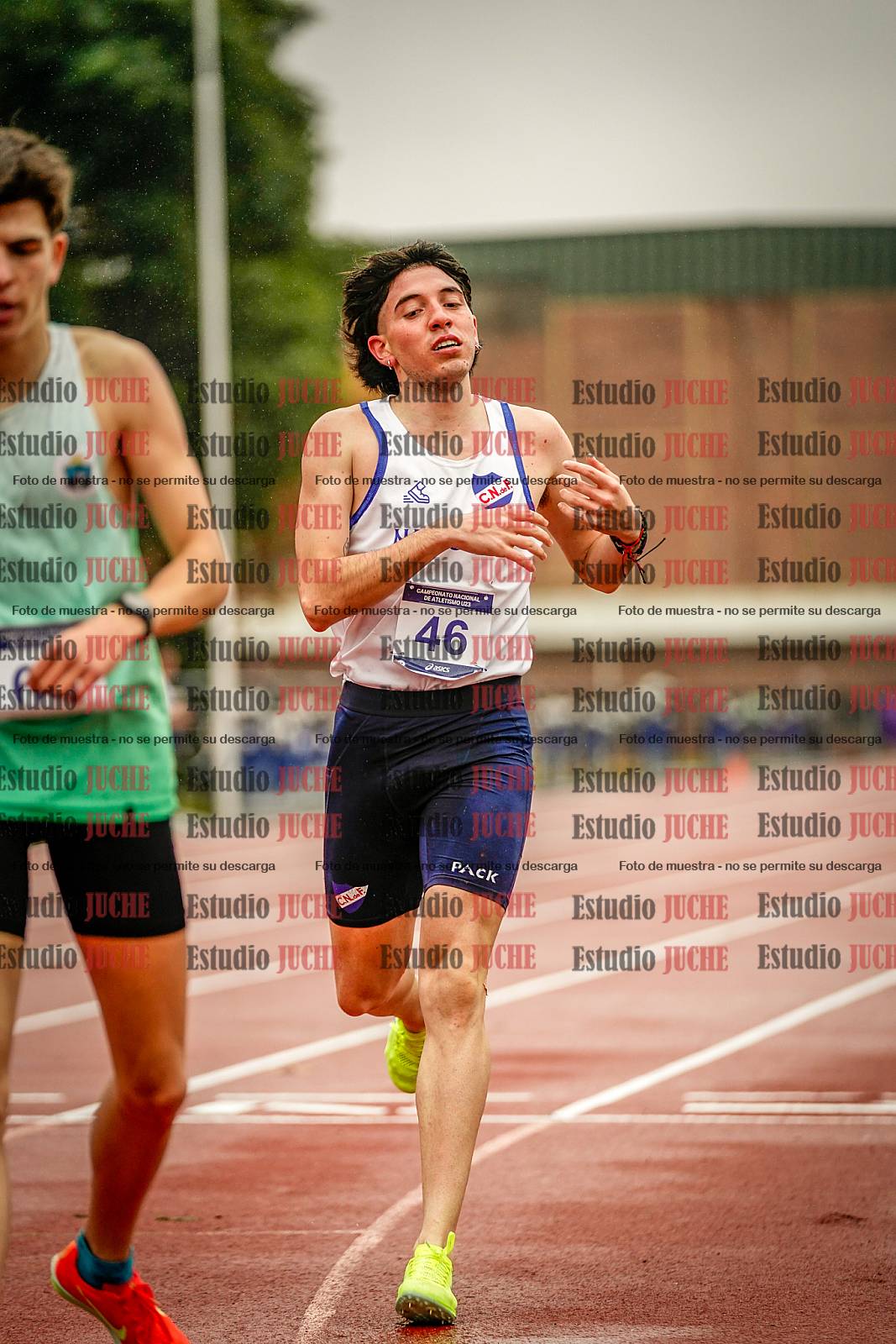 Fotos de los 1500 m llanos de varones