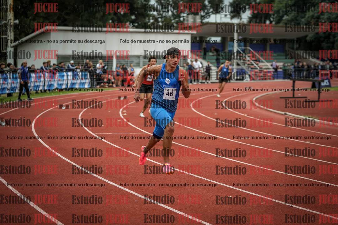 Fotos de los 400 m llanos de varones - decatlón 5