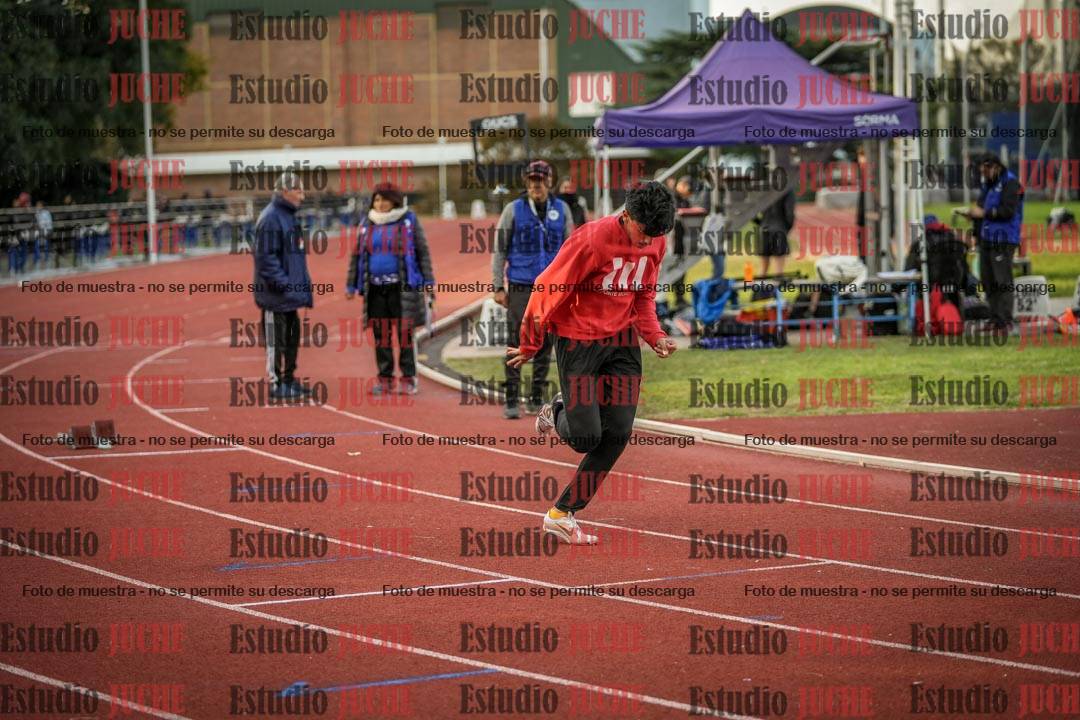 Fotos de los 400 m llanos de varones - decatlón 5