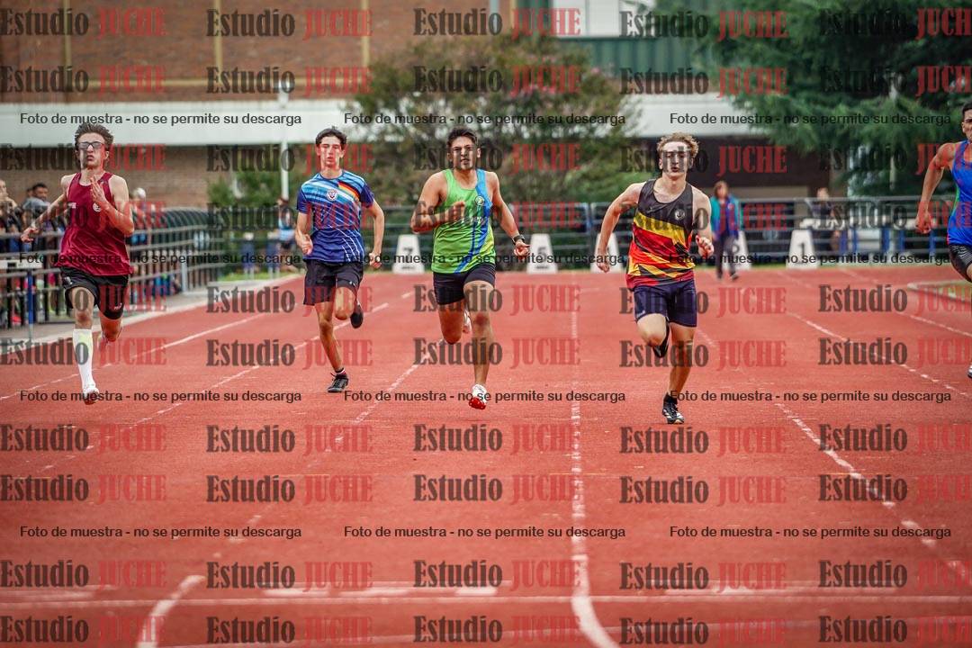 Fotos de los 200 m de varones