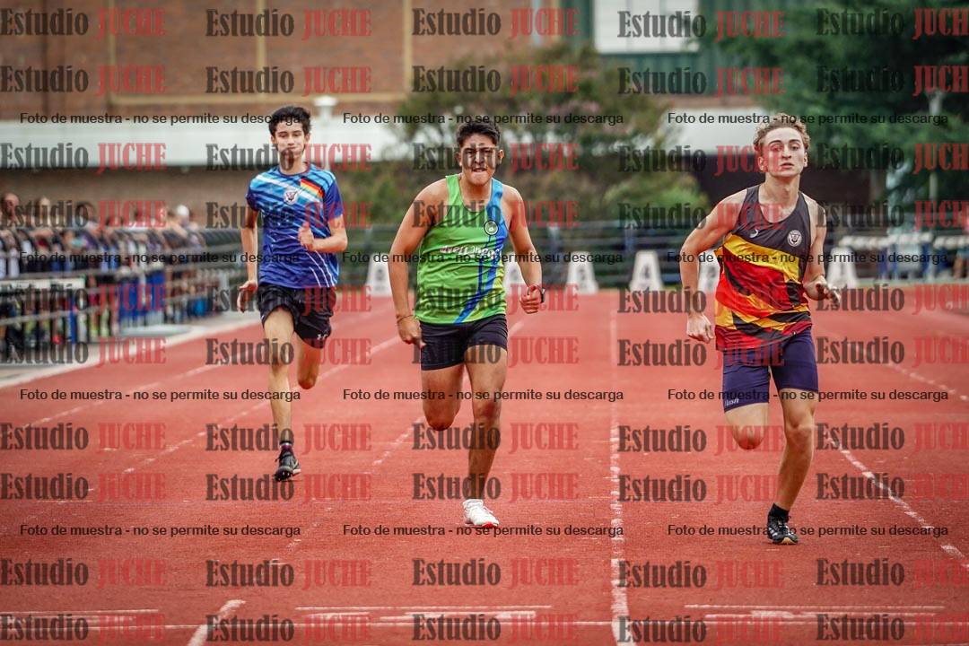 Fotos de los 200 m de varones