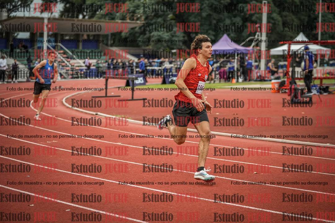 Fotos de los 400 m llanos de varones - decatlón 5
