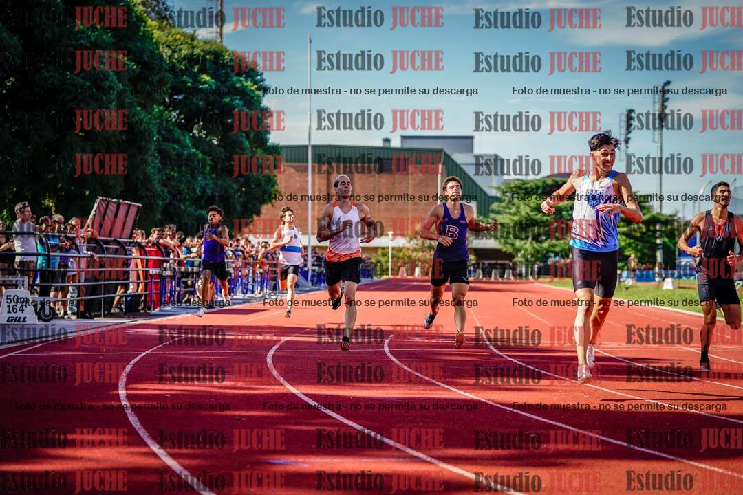 Fotos de los 400 m de varones