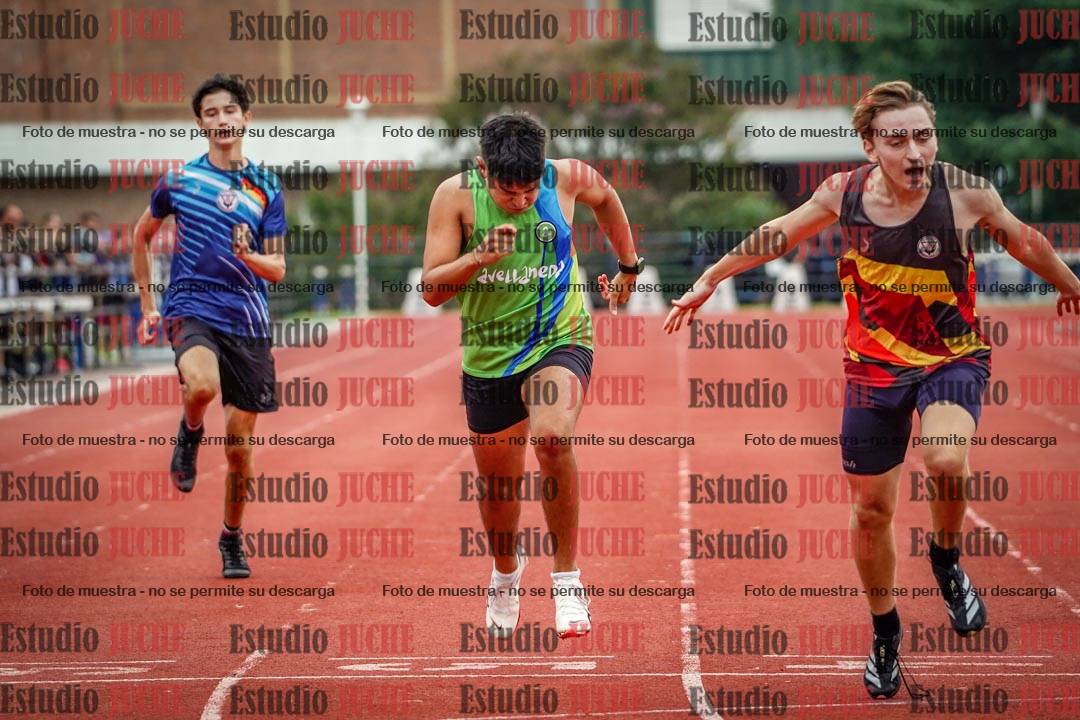 Fotos de los 200 m de varones