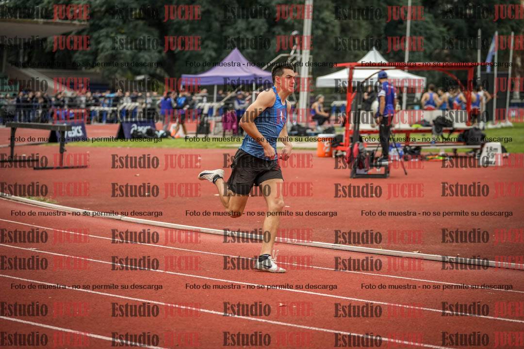 Fotos de los 400 m llanos de varones - decatlón 5