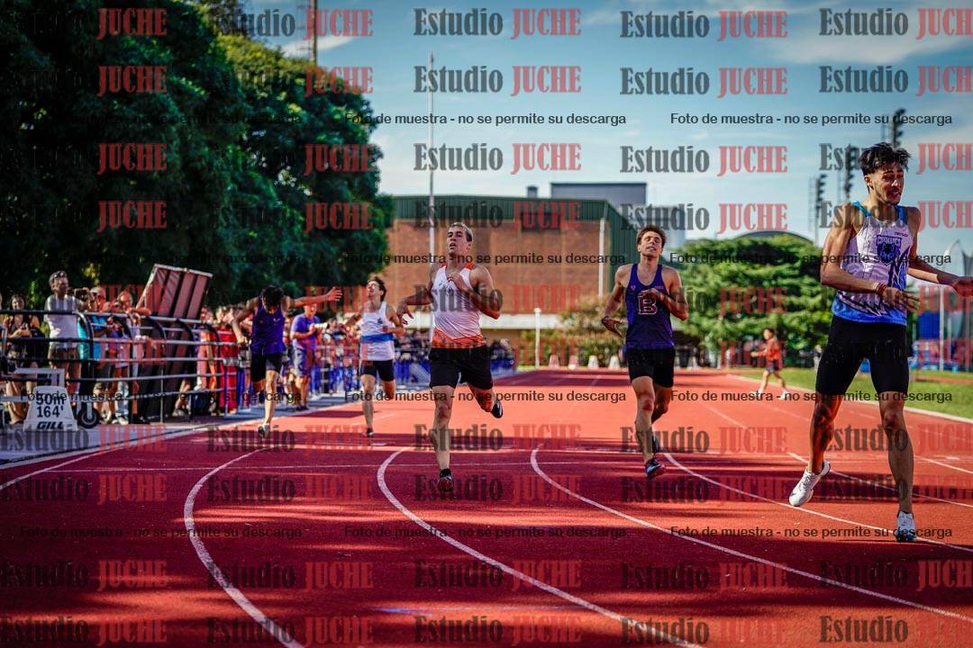 Fotos de los 400 m de varones