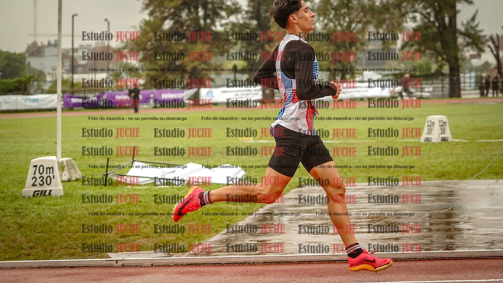 Fotos de los 1500 m llanos de varones