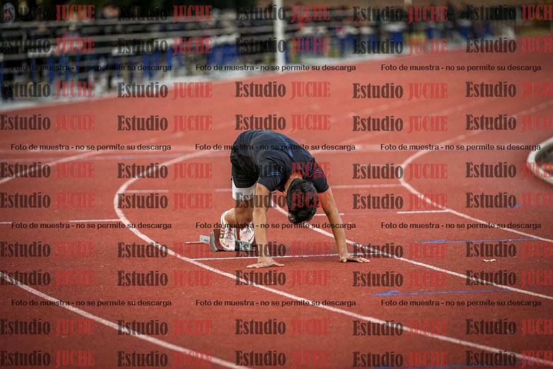 Fotos de los 400 m llanos de varones - decatlón 5