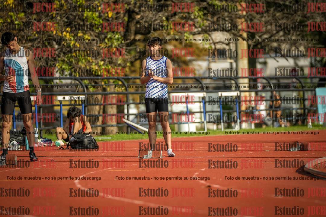 Fotos de los 200 m llanos de varones - FINAL