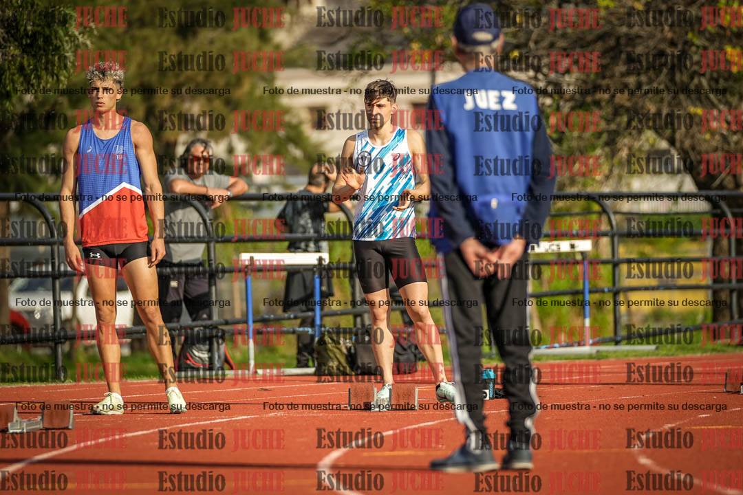 Fotos de los 200 m llanos de varones - FINAL