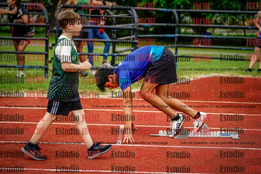 Fotos de los 200 m de varones