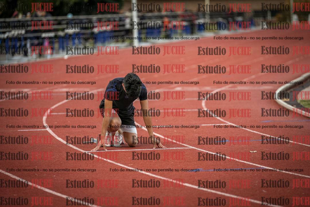 Fotos de los 400 m llanos de varones - decatlón 5