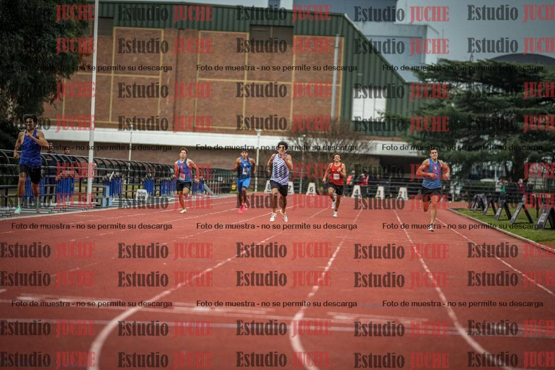 Fotos de los 400 m llanos de varones - decatlón 5