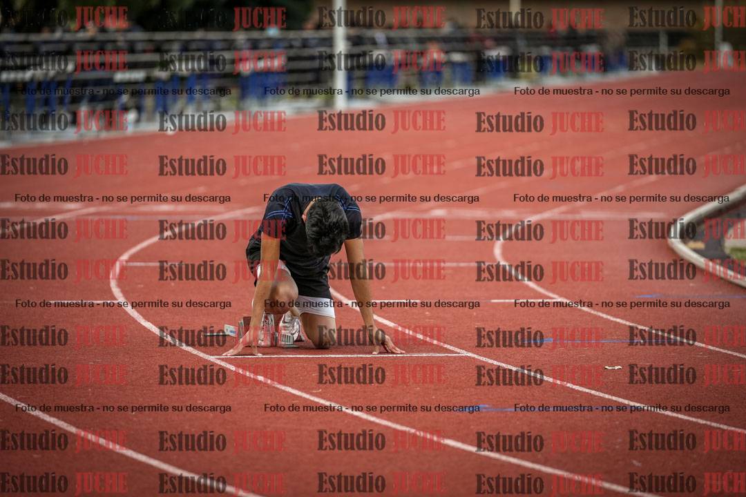 Fotos de los 400 m llanos de varones - decatlón 5