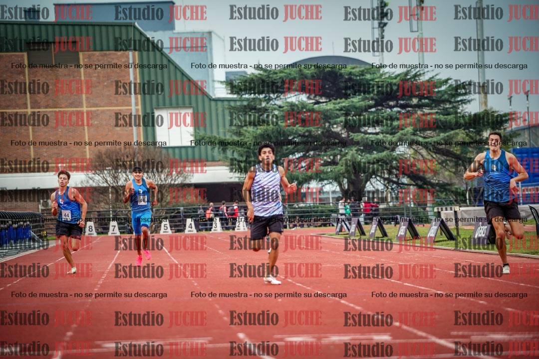 Fotos de los 400 m llanos de varones - decatlón 5