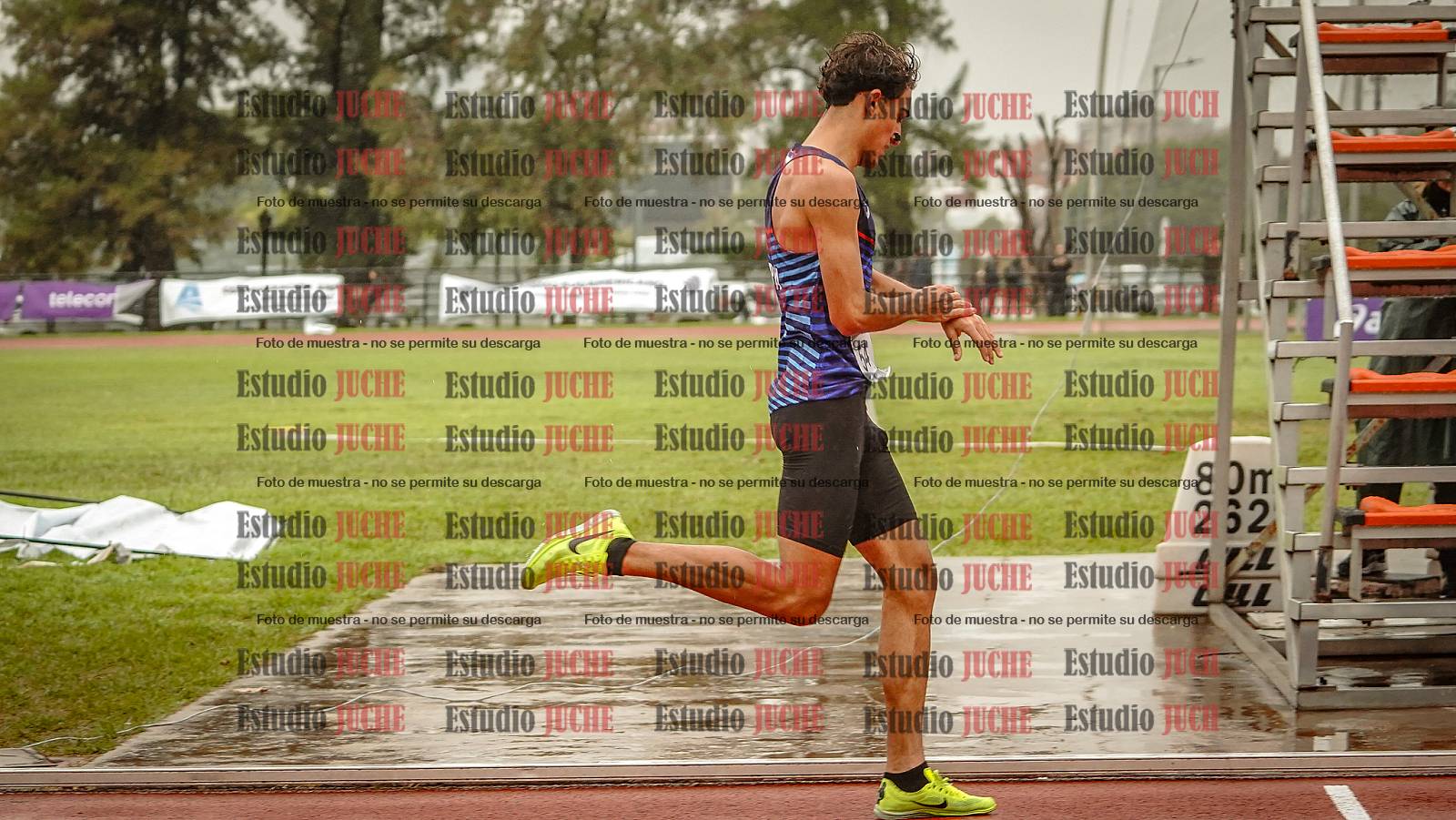 Fotos de los 1500 m llanos de varones